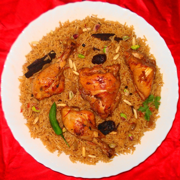 Kabse - Saudi Arabian Chicken and Rice