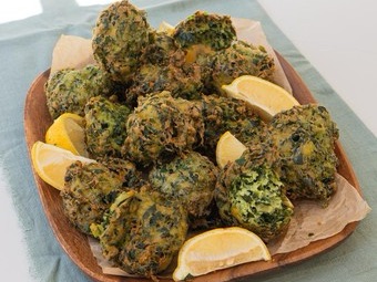 Buñuelos de espinaca