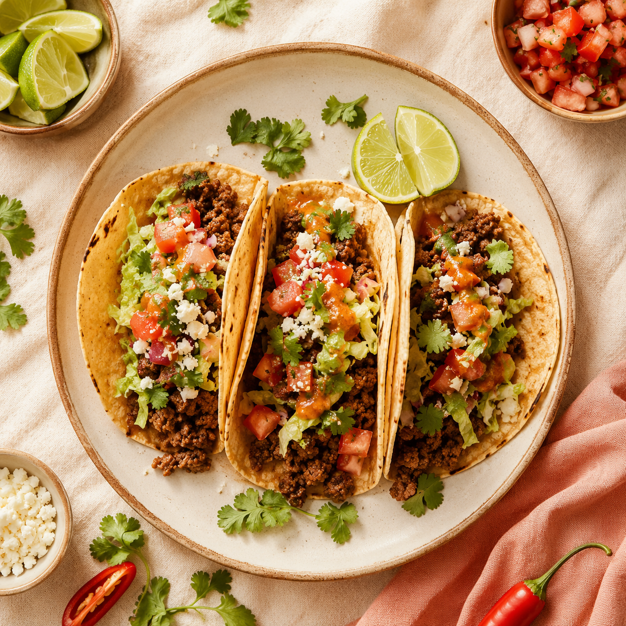 Weeknight Beef Tacos