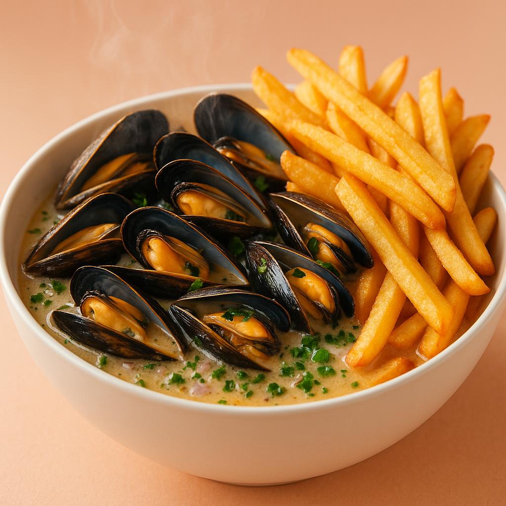 Moules-frites (Mussels with Fries)
